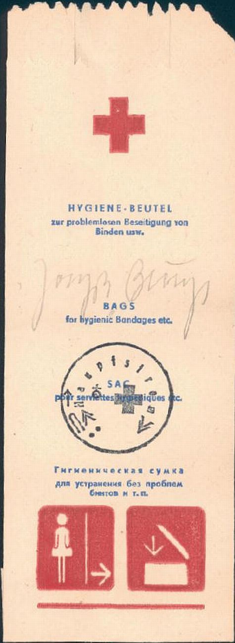 Joseph Beuys: Hygiene-Beutel